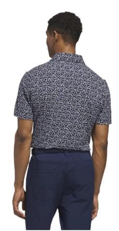 Adidas Ultimate+ Print polo homme, navy/white