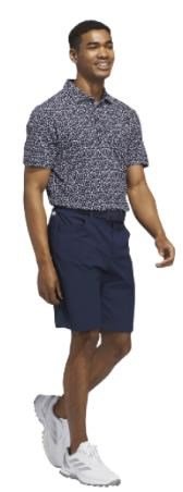 Adidas Ultimate+ Print polo homme, navy/white