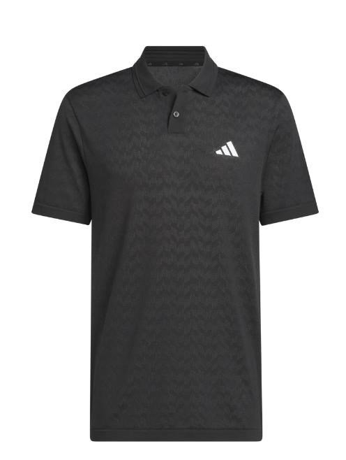 Adidas Tour Seamless polo homme, noir/carbone