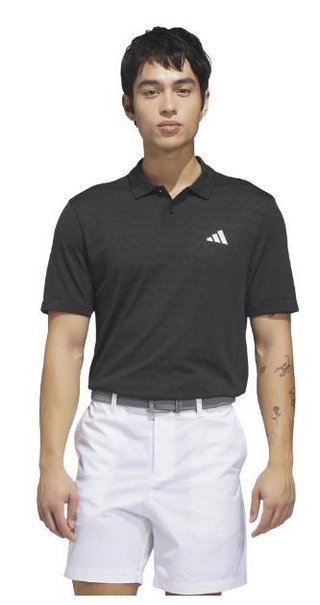 Adidas Tour Seamless polo homme, noir/carbone