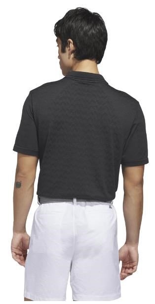 Adidas Tour Seamless polo homme, noir/carbone