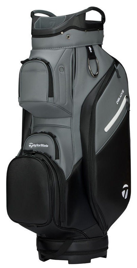 TaylorMade Deluxe cart bag, noir/gris