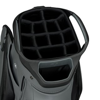 TaylorMade Deluxe cart bag, noir/gris