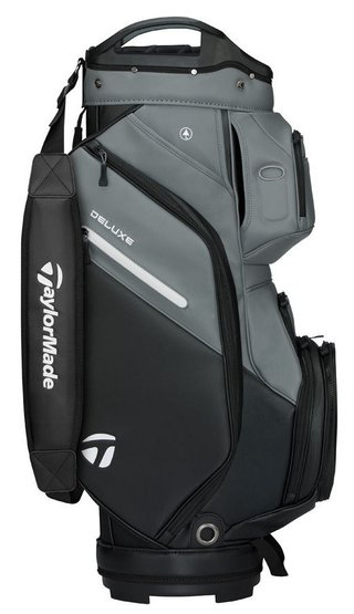 TaylorMade Deluxe cart bag, noir/gris