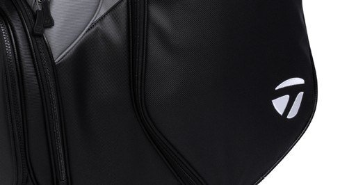 TaylorMade Deluxe cart bag, noir/gris