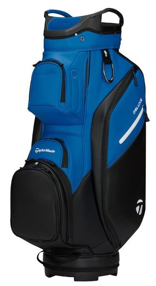 TaylorMade Deluxe cart bag, noir/bleu
