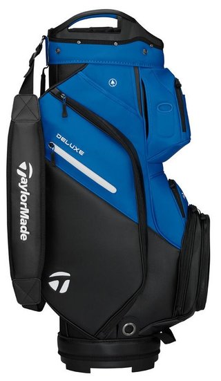 TaylorMade Deluxe cart bag, noir/bleu