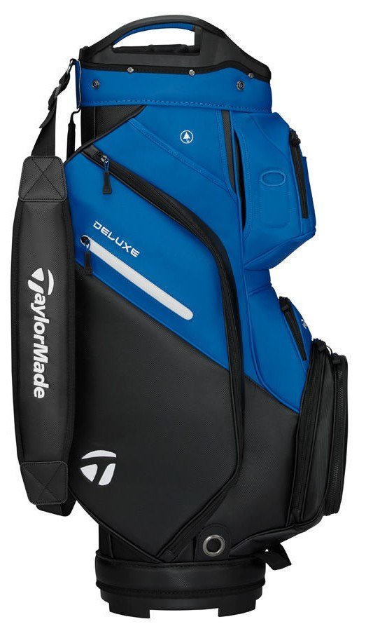 TaylorMade Deluxe cart bag, noir/bleu