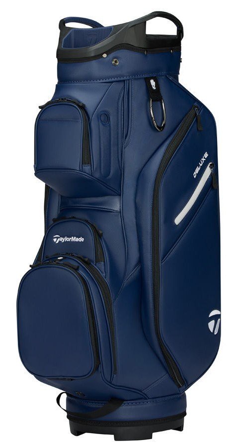 TaylorMade Deluxe cart bag, bleu marine