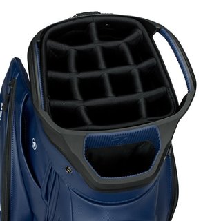 TaylorMade Deluxe cart bag, bleu marine