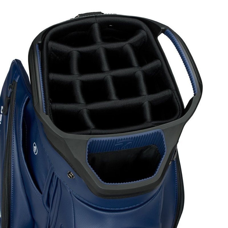 TaylorMade Deluxe cart bag, bleu marine