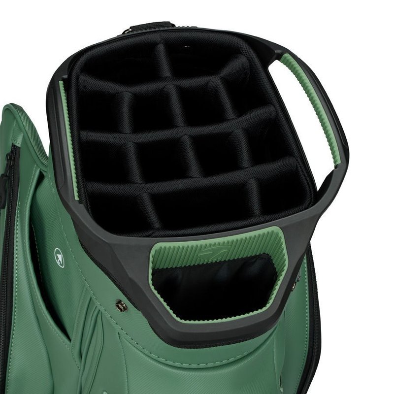 TaylorMade Deluxe cart bag, dark sage