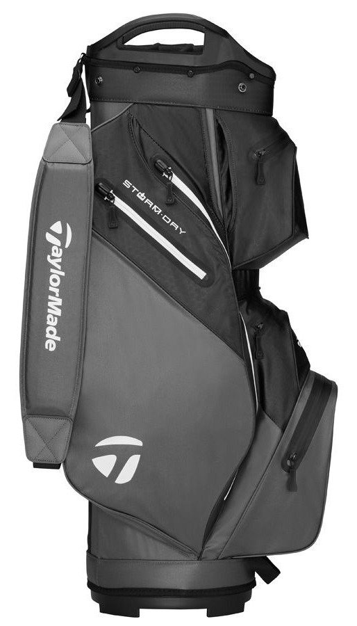 TaylorMade Storm Dry cart bag, gris/noir