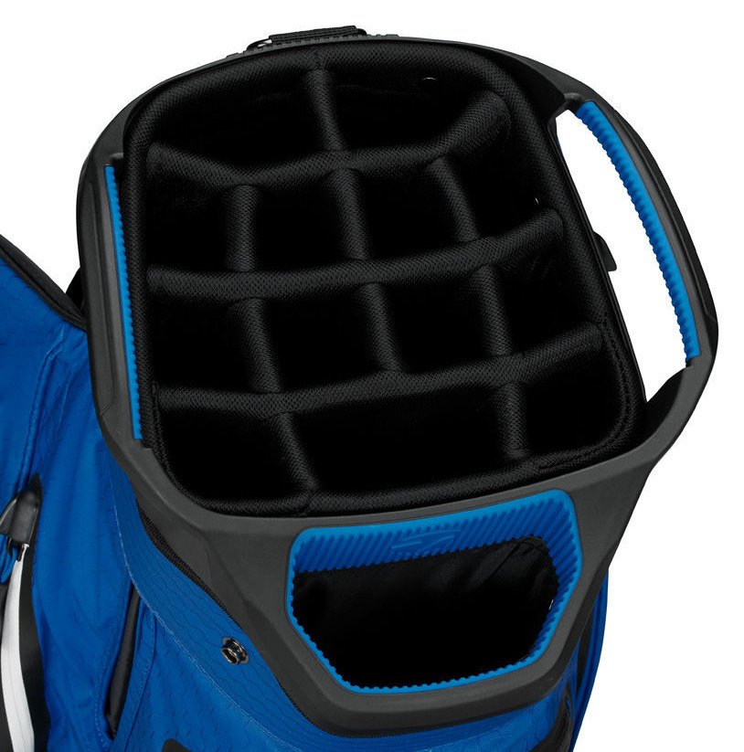 TaylorMade Storm Dry cart bag, noir/bleu