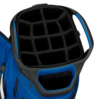 TaylorMade Storm Dry cart bag, noir/bleu