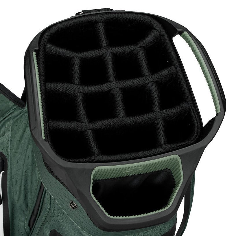 TaylorMade Storm Dry cart bag, noir/dark sage