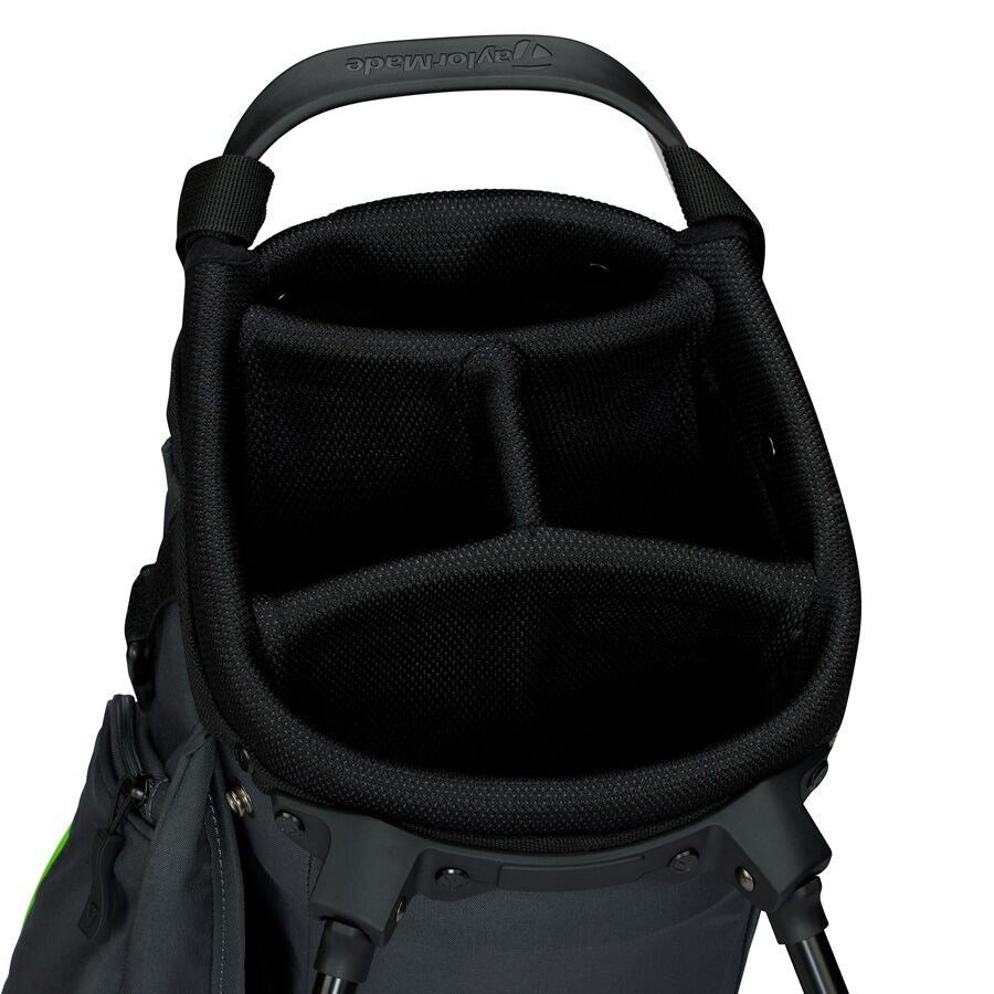 TaylorMade FlexTech stand bag, gris/vert néon