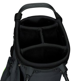 TaylorMade FlexTech stand bag, gris/vert néon
