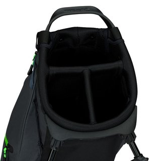TaylorMade FlexTech Carry stand bag, gris/noir/vert néon