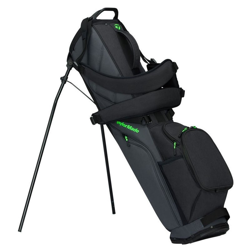 TaylorMade FlexTech Carry stand bag, gris/noir/vert néon