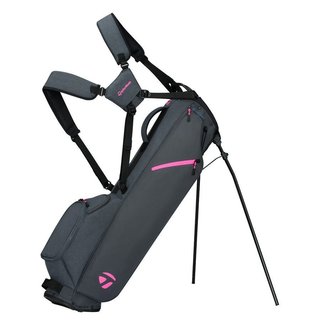 TaylorMade FlexTech Carry stand bag, gris/rose fluo
