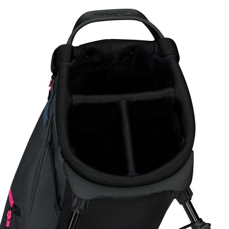 TaylorMade FlexTech Carry stand bag, gris/rose fluo