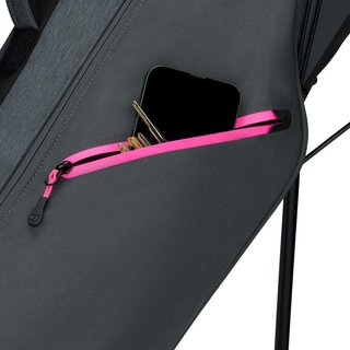 TaylorMade FlexTech Carry stand bag, gris/rose fluo