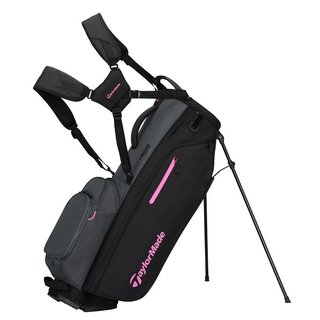 TaylorMade FlexTech Crossover stand bag, gris/rose/noir
