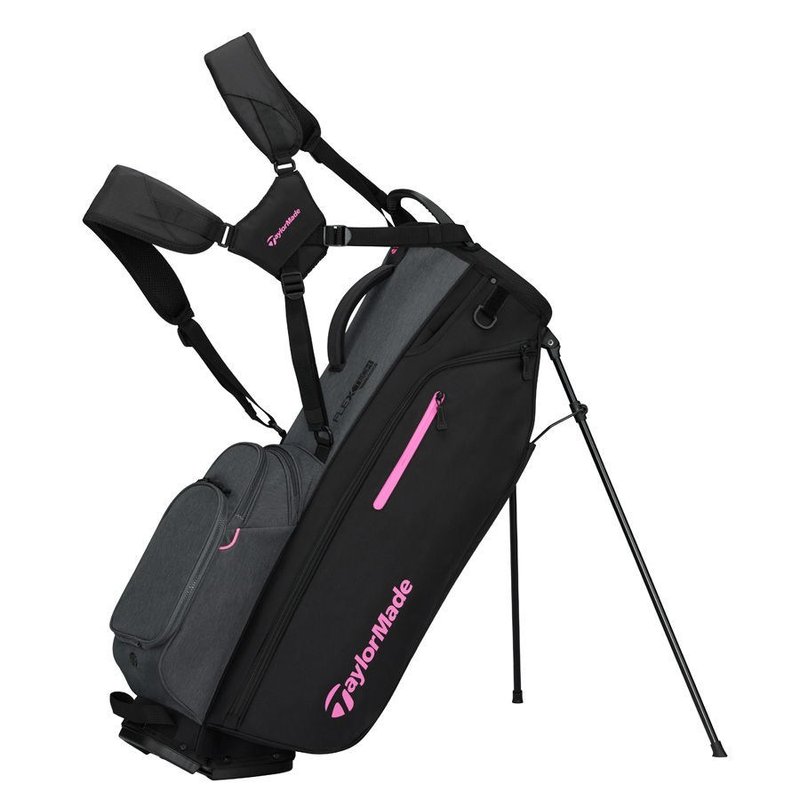 TaylorMade FlexTech Crossover stand bag, gris/rose/noir