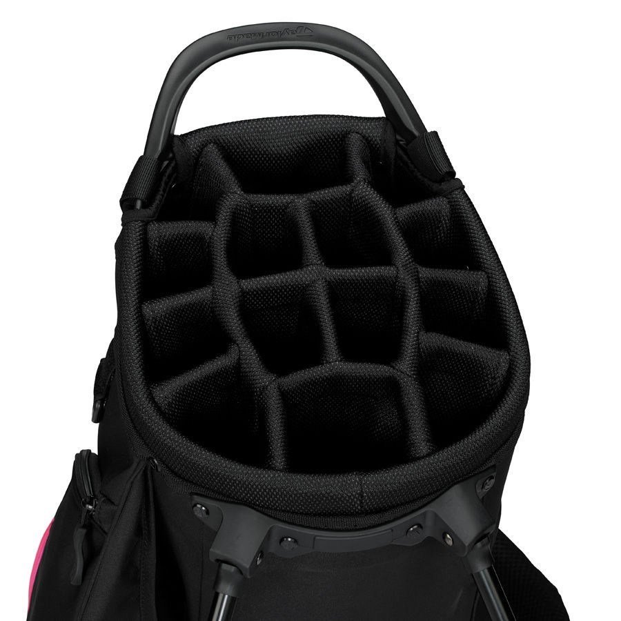 TaylorMade FlexTech Crossover stand bag, gris/rose/noir