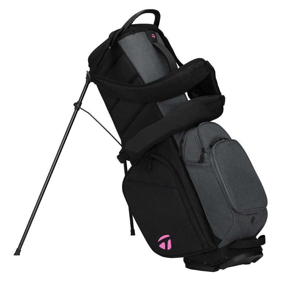 TaylorMade FlexTech Crossover stand bag, gris/rose/noir