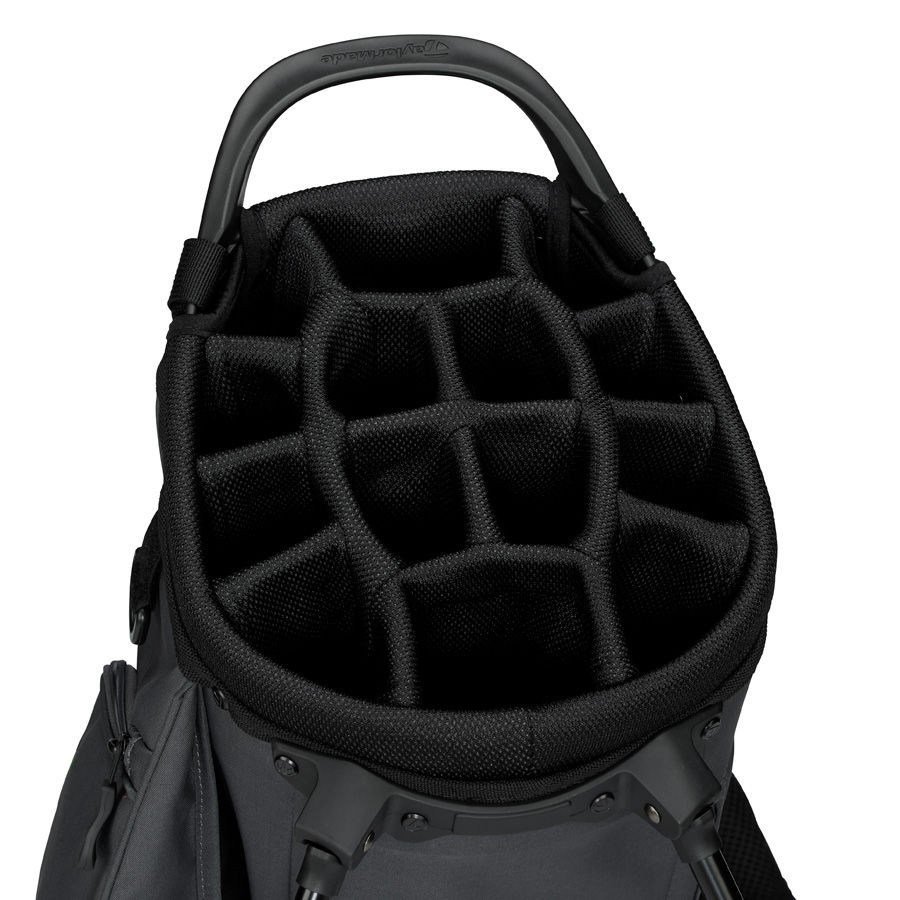 TaylorMade FlexTech Crossover stand bag, gris/vert néon