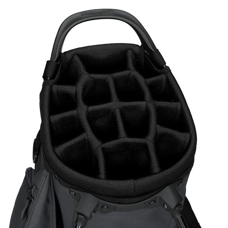 TaylorMade FlexTech Crossover stand bag, gris/vert néon