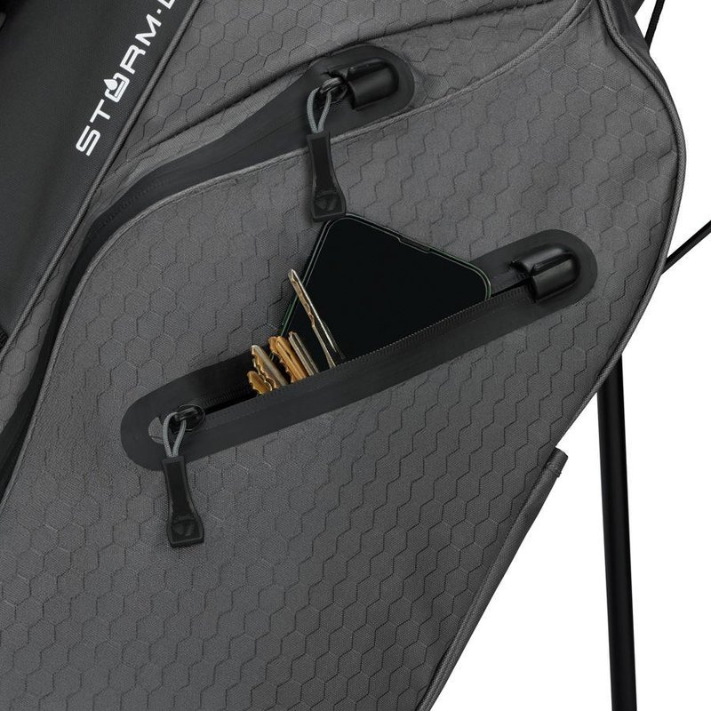 TaylorMade Storm-Dry Waterproof stand bag, gris/noir