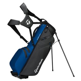 TaylorMade Storm-Dry Waterproof stand bag, noir/bleu