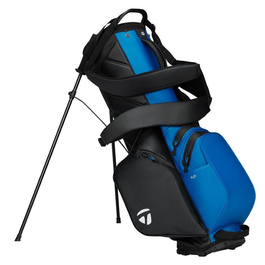 TaylorMade Storm-Dry Waterproof stand bag, noir/bleu