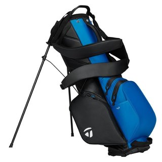TaylorMade Storm-Dry Waterproof stand bag, noir/bleu