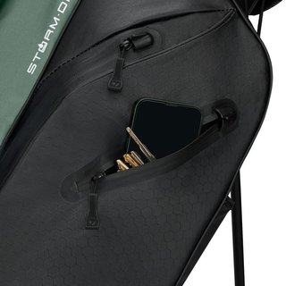 TaylorMade Storm-Dry Waterproof stand bag, noir dark sage