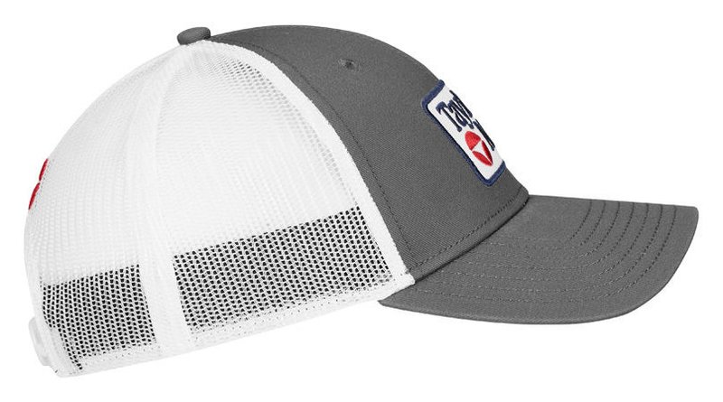 TaylorMade Radar Legacy Trucker casquette homme, gris/blanc