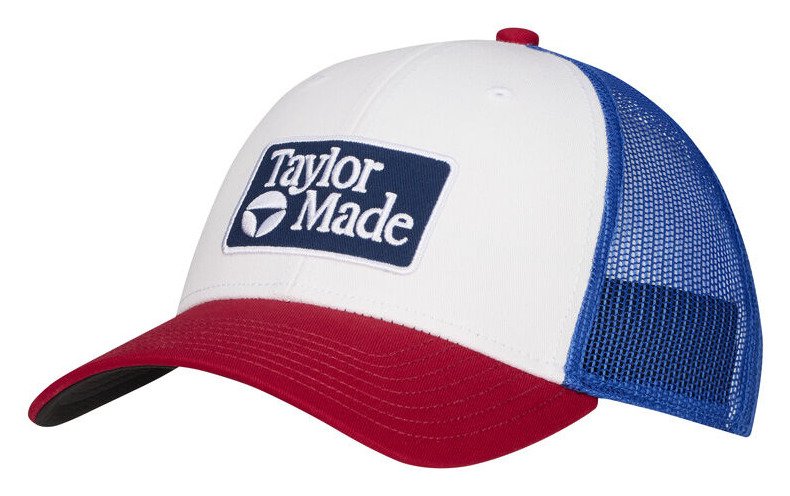 TaylorMade Radar Legacy Trucker casquette homme, rouge/blanc/bleu