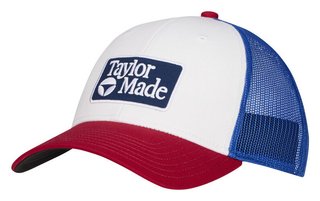 TaylorMade Radar Legacy Trucker casquette homme, rouge/blanc/bleu