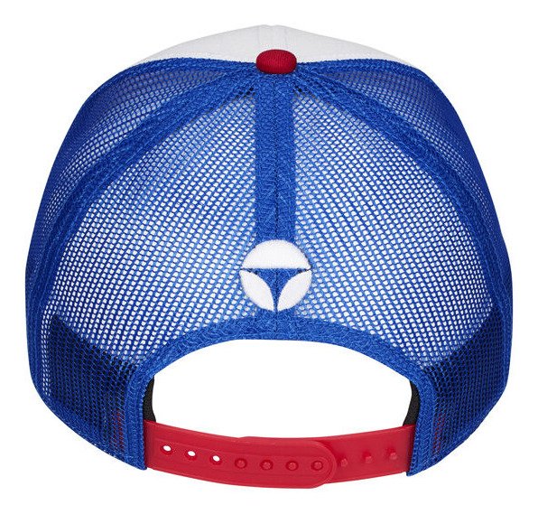 TaylorMade Radar Legacy Trucker casquette homme, rouge/blanc/bleu