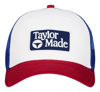 TaylorMade Radar Legacy Trucker casquette homme, rouge/blanc/bleu