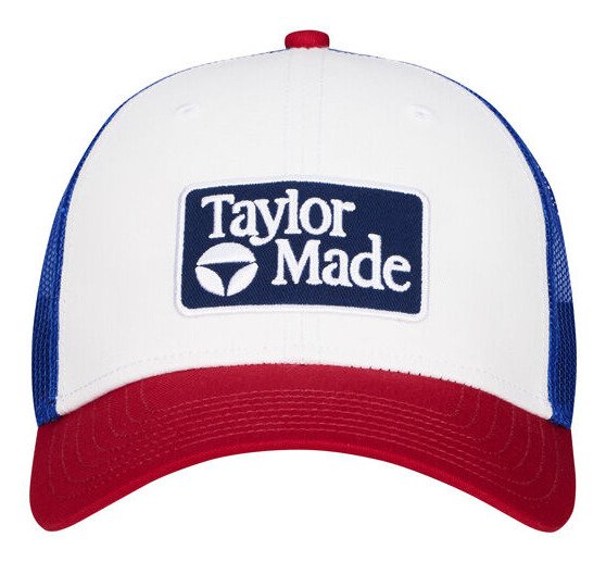 TaylorMade Radar Legacy Trucker casquette homme, rouge/blanc/bleu