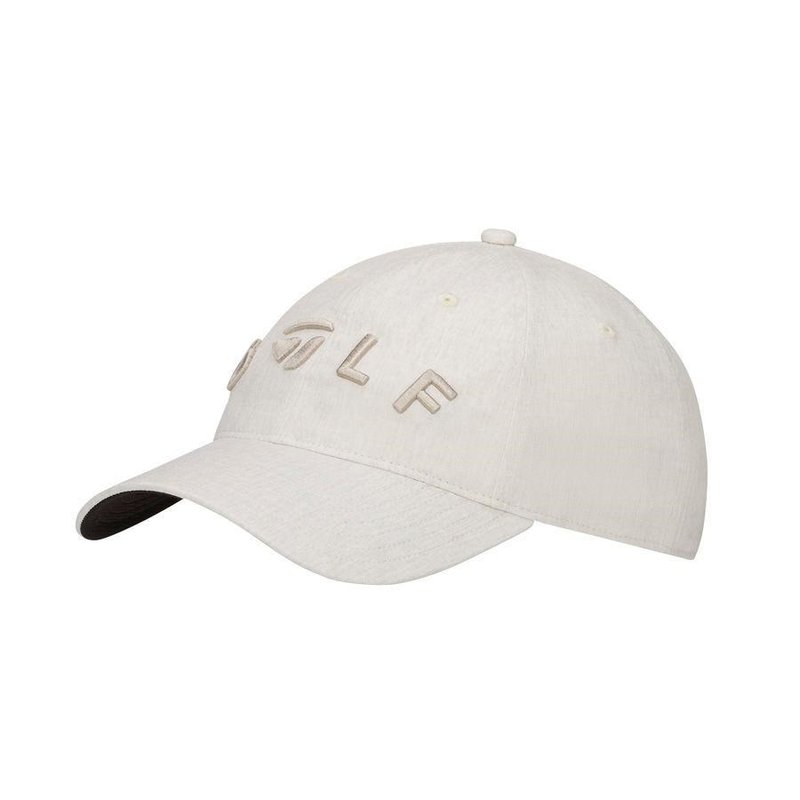 TaylorMade Hamptons casquette femme, oatmeal