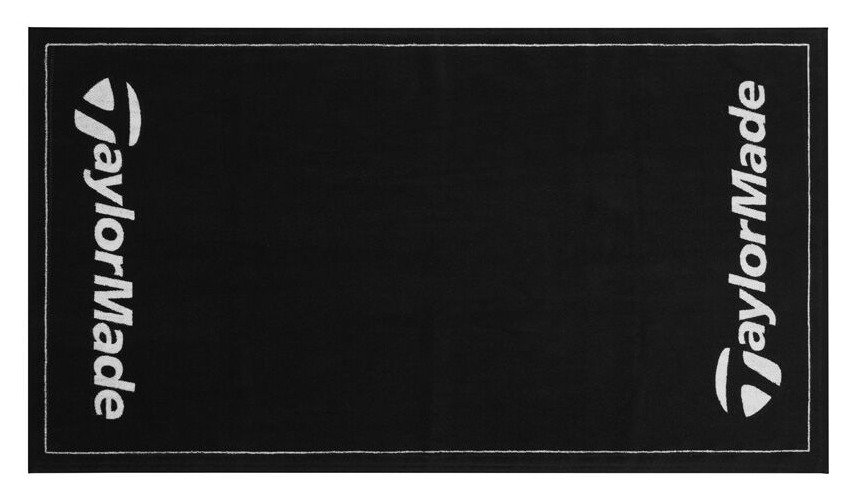 TaylorMade Tour Towel, noir