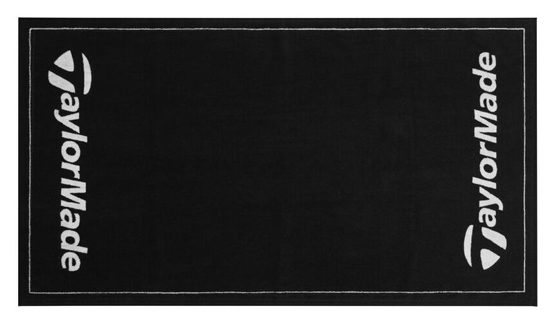 TaylorMade Tour Towel, noir