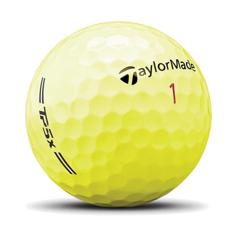 TaylorMade TP5x balles de golf 2026, jaunes