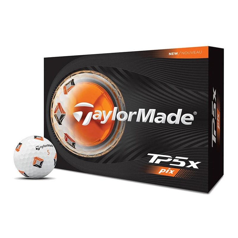 TaylorMade TP5x pix 2026 balles de golf (12 balles)