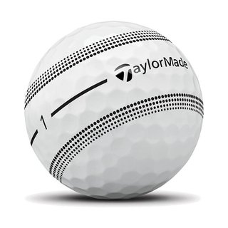 TaylorMade Tour Response Stripe balles de golf 2026 (12 balles)